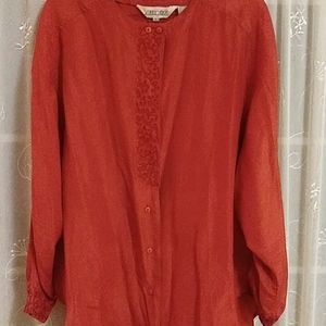 Vintage Jenny Leigh silk tunic